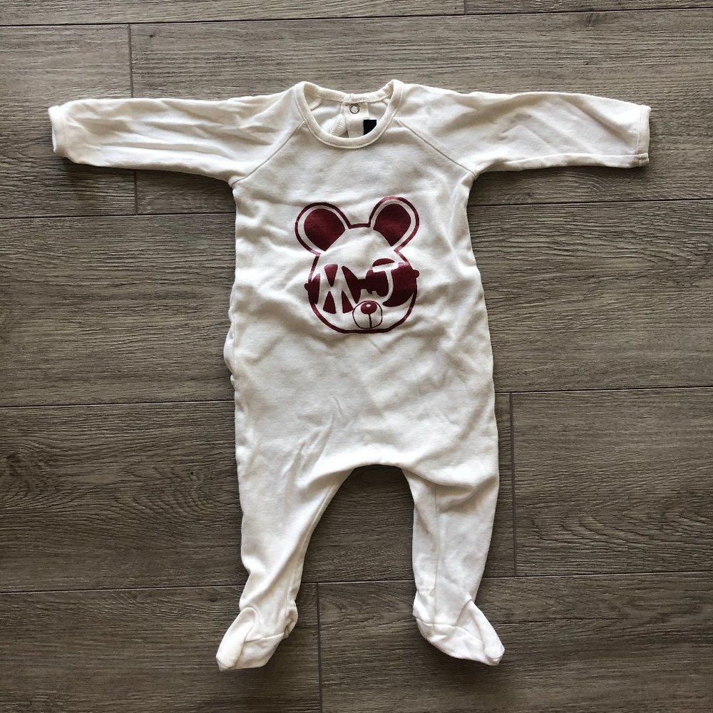 Little Marc Jacobs Baby Bodysuit Onesie White 6M